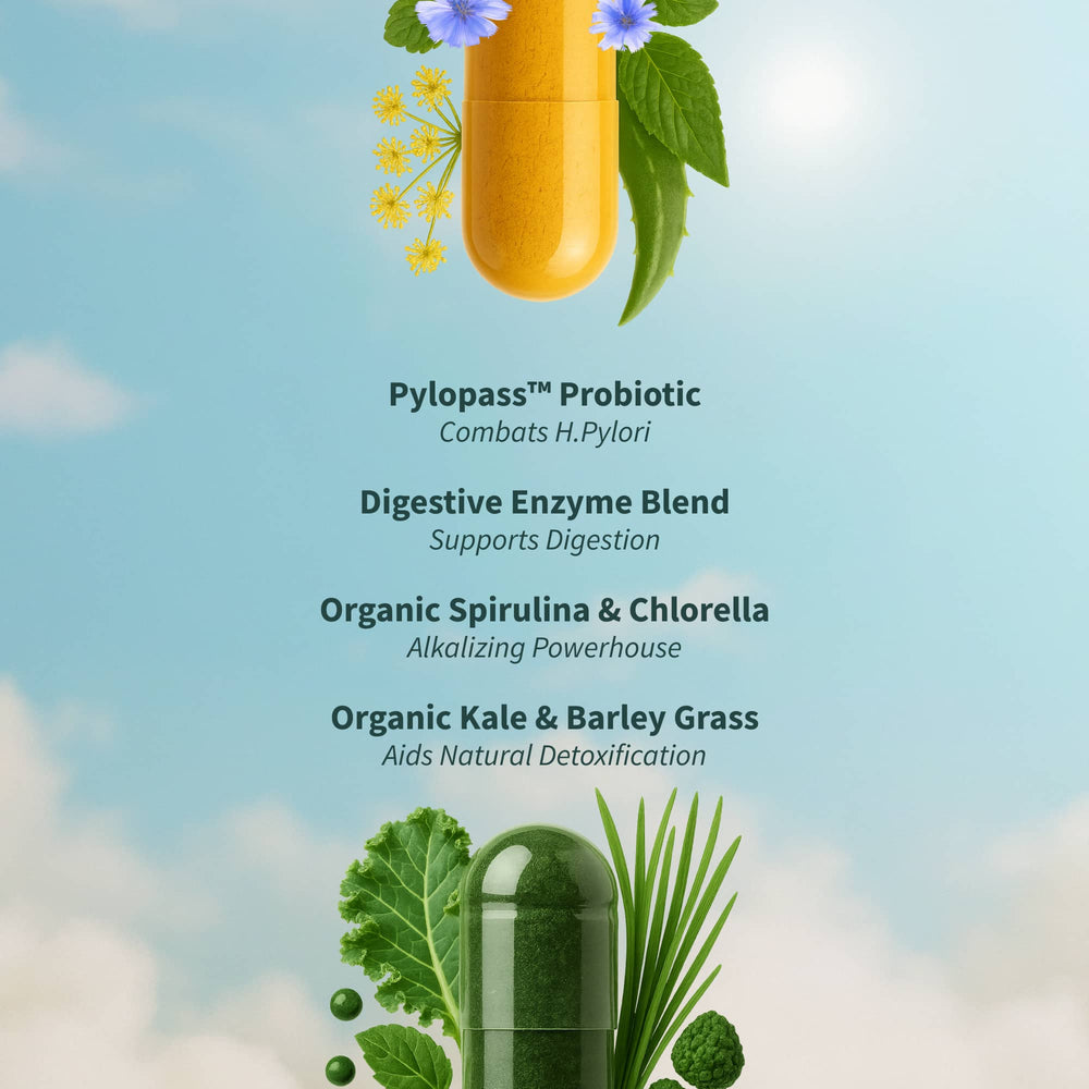 GUT RESET™ | Gut Health + Spirulina & Chlorella